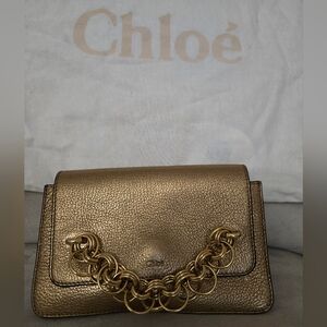 Chloe Gold Chain Accent Women's Bag